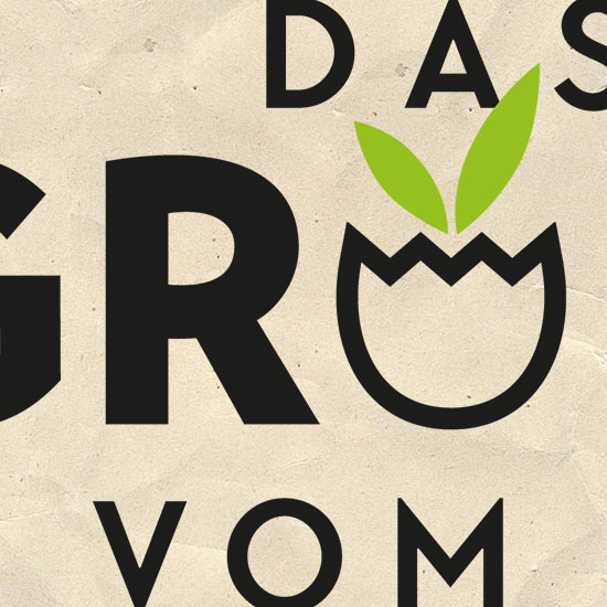 Logo Design Das Grüne vom Ei Branding